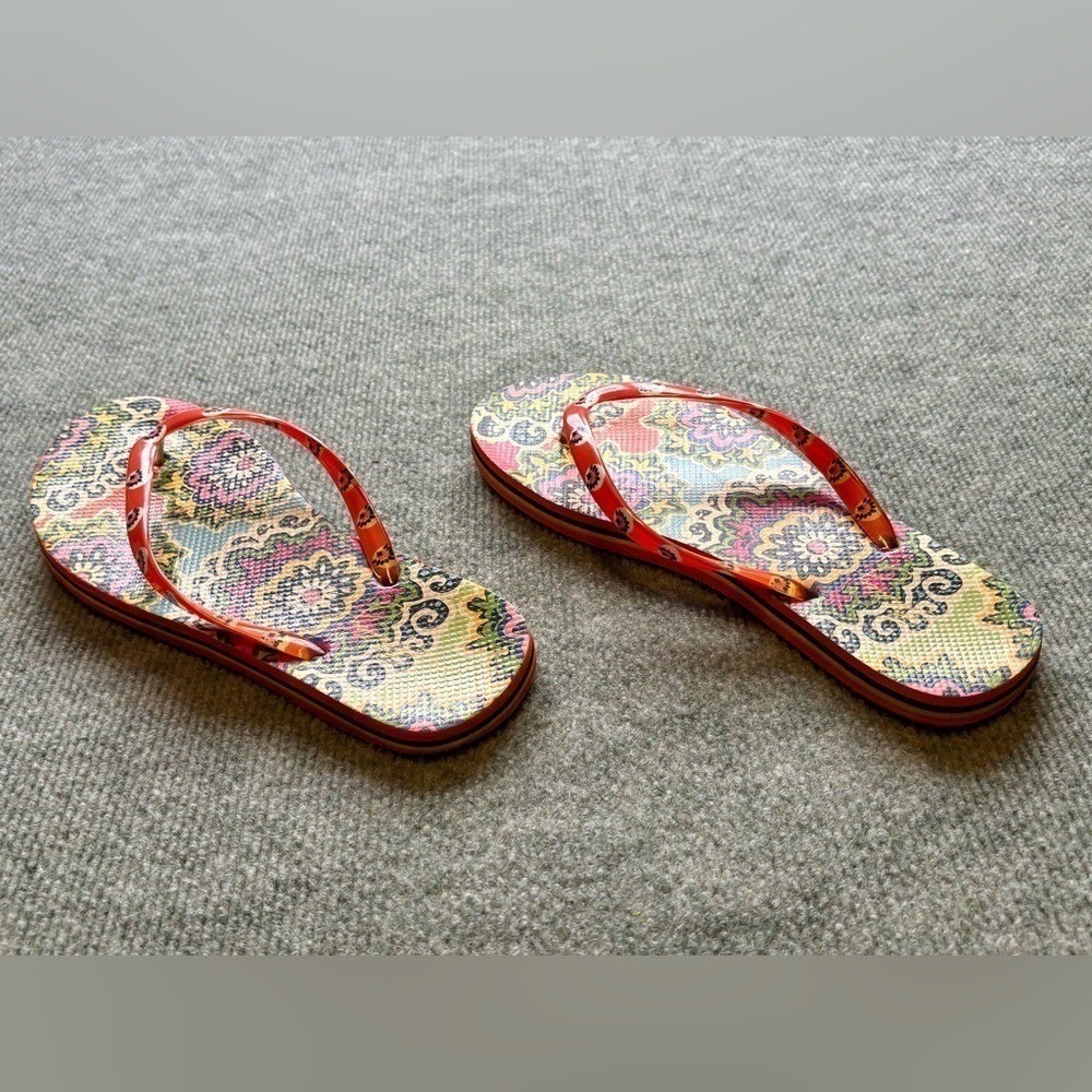 Vera Bradley Rio Multicolored Flip Flops Sandals - Picture 5 of 11